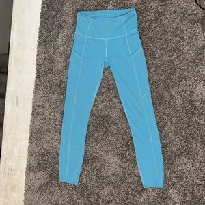Lululemon Blue Leggings Size 4